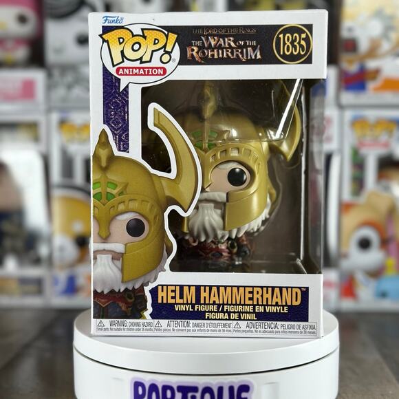 The Lord of the Rings: The War of the Rohirrim Helm Hammerhand Funko Pop! - Picture 1 of 6